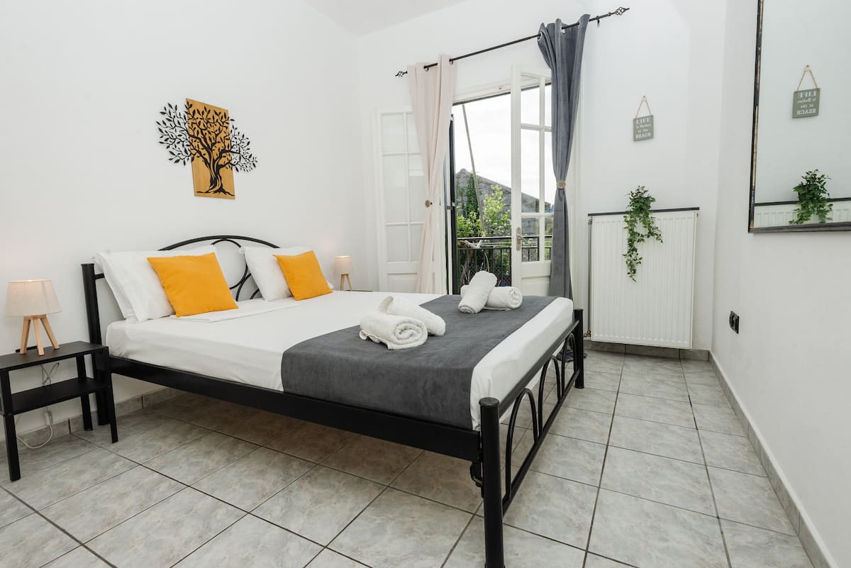 Icarus Apartment interior in Corfu