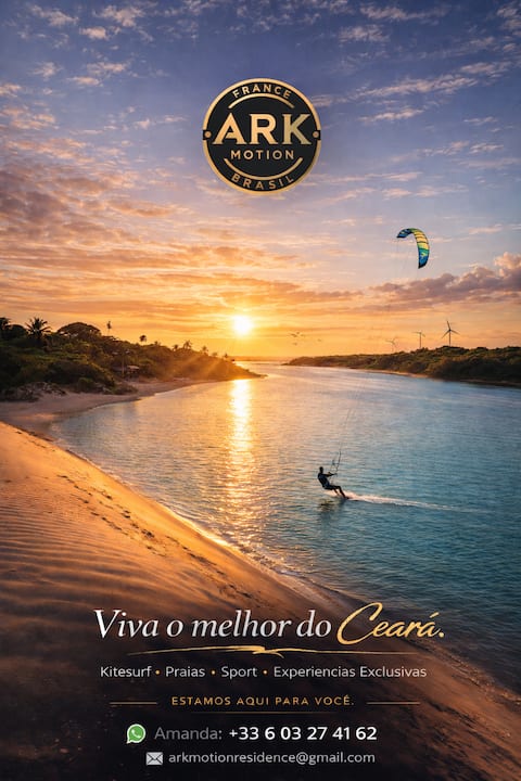 Popular Airbnb listing: ArkMotionResidence Ouro Verde Lagoon & 25m Pool in Fortaleza