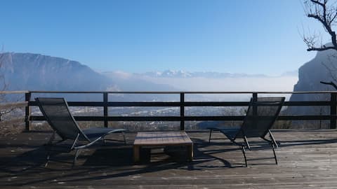 Duplex with great views 
at the foot of Vercors