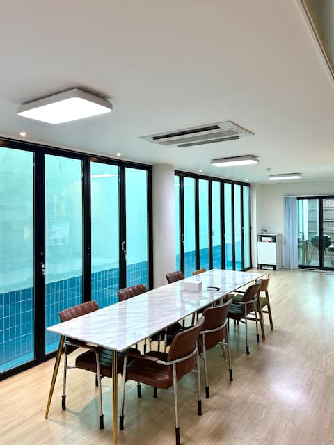 Large private stay with a private large pool
(Swimming pool open during summer season)