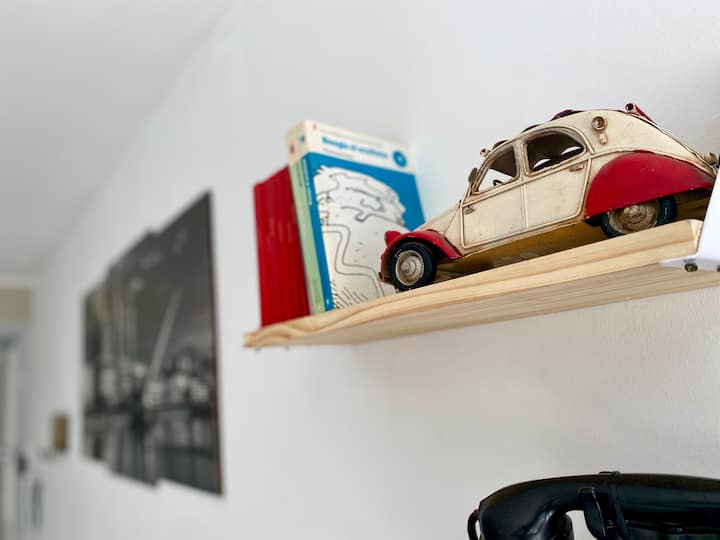 Studio apartment with private terrace in Recoleta near Metro Line D