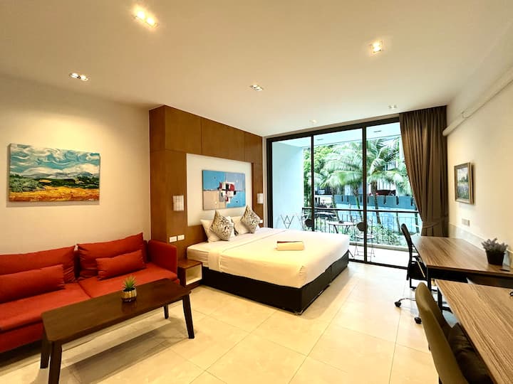 Big Remote Studio|500mbps|5-supers Nearby[d24] - Phuket, Thailand
