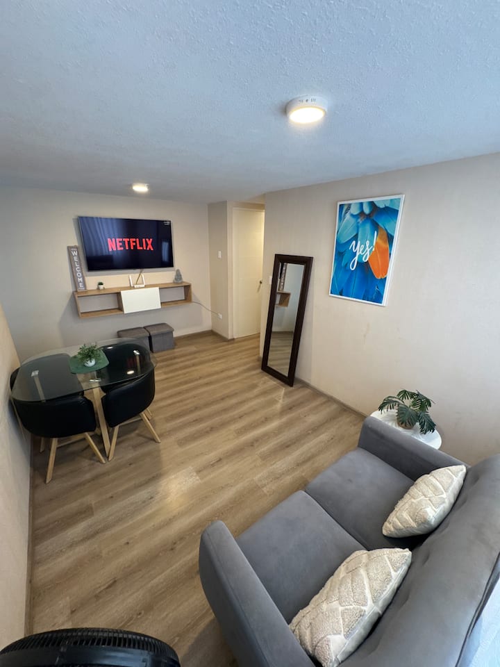 1erpiso Depa-cochera+wifi+netflix+cocina+lavaseca - Ilo