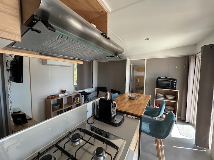 Mobil Home  Privé Avec Piscine - Korzika