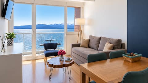 Popular Airbnb listing: One of a kind. Beachfront view in San Carlos De Bariloche