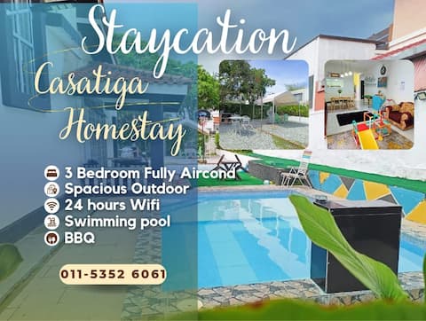 Casatiga Pool Homestay in Melaka