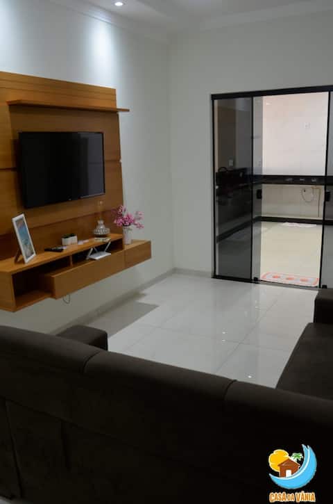 Anúncio popular: Seasonal home near Thermas for 10 guests em Olímpia