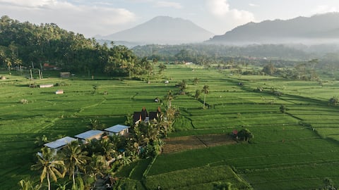 Kudus Loft - Amazing view on ricefield & volcano