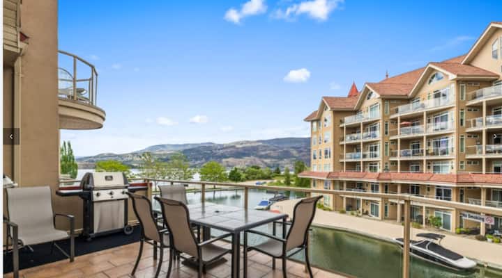 Pool Level Walkout Condo With Lake/lagoon Views - Kelowna