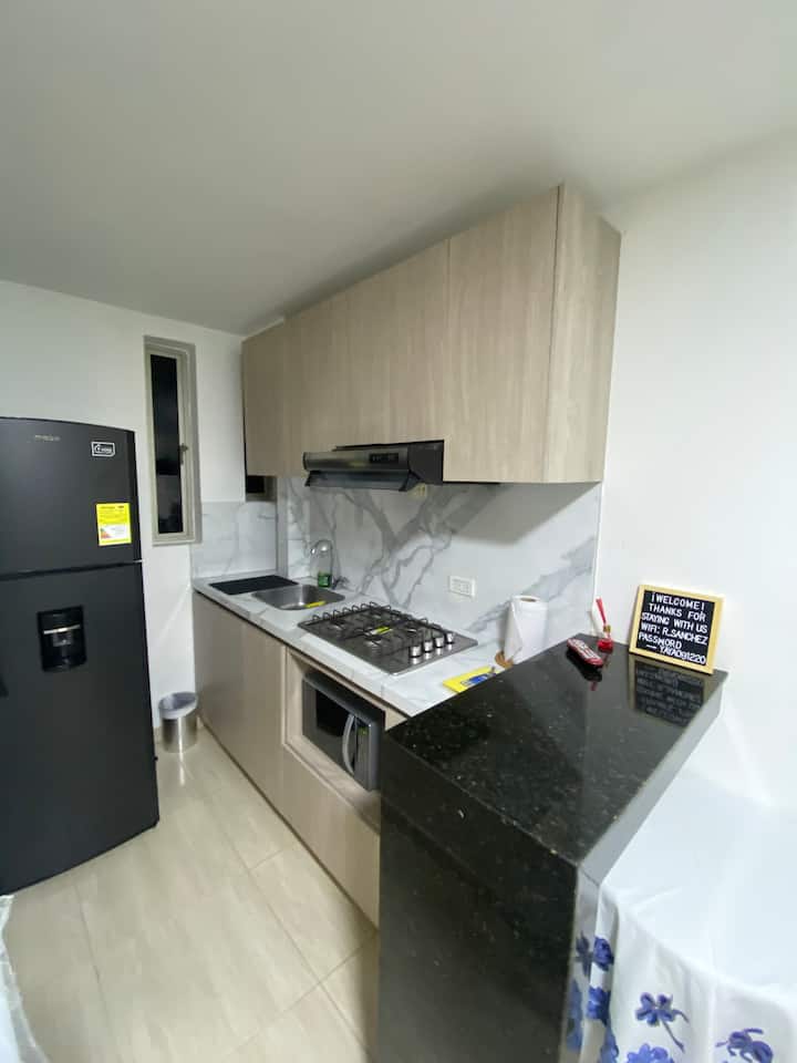 Cómodo Apartaestudio Con A/c |5 Min Del Aeropuerto - Cartagena