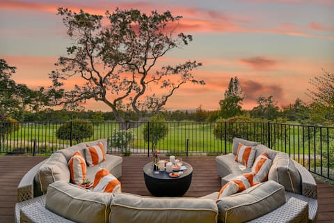 Silverado Sunset: Designer home with sunset views