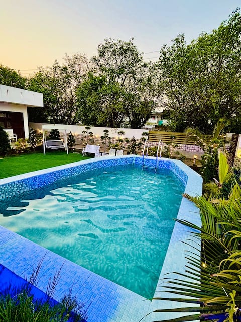 Farmvilla-3bhk villa with pool