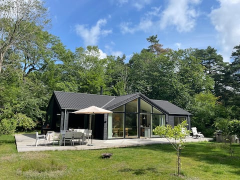 Newly built cottage in the middle of nature - wilderness bath