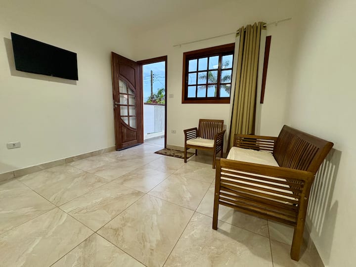 Casa De Praia Nova Com Varanda E Estacionamento 4 - Ilha Comprida