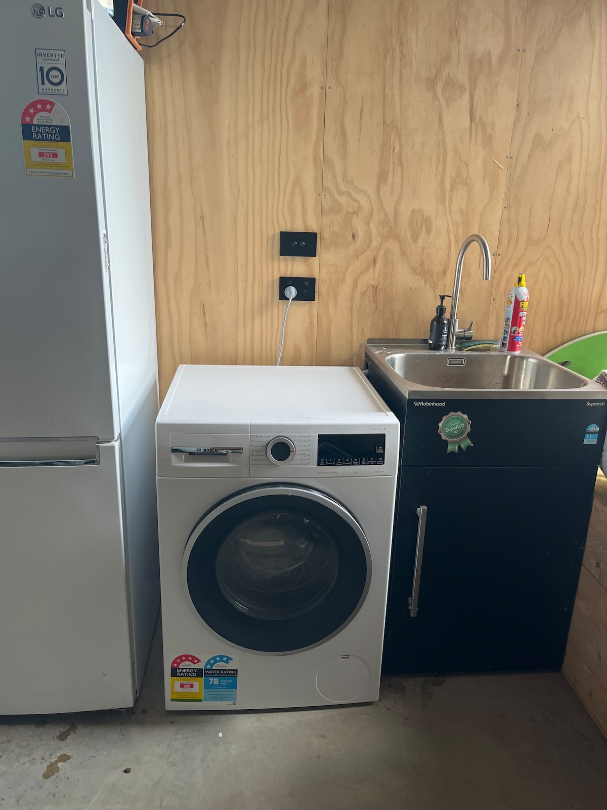 Laundry area image 1 at New Chums in Whangapoua