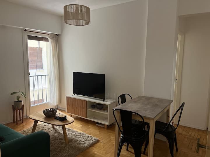 Furnished two-room apartment in Belgrano