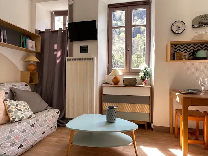 Studio Cosy, Vue Sur Le Gave à Deux Pas Du Centre - Cauterets