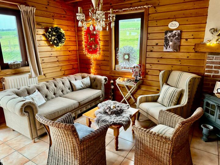 Charme Chalet D’achouffe “Micheline” 8pers - Houffalize
