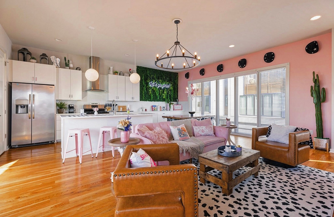 The Pink Cowgirl: Nashville Girls Trip + Game Room — photo 2