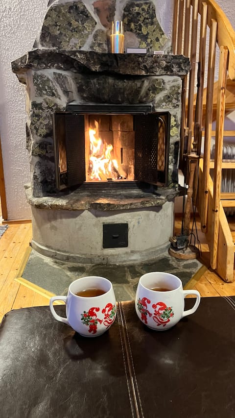 Popular Airbnb listing: Atmosphere cottage - nature, sauna, fireplace, warmth in Lappi