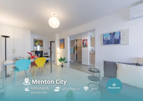 Annonce Airbnb populaire: Menton - Close to the beach and Bioves Garden - FV à Menton
