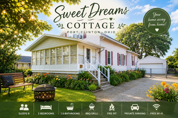 The Sweet Dreams Cottage - Port Clinton, OH