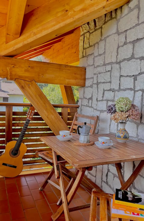 Cortalta Lodge – Abete Bianco Penthouse with Garden