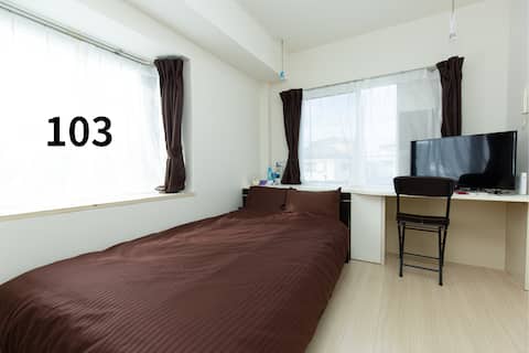 Kita-Hatsunomiya Station! Direct access to Narita Airport | Affordable private room | Ideal for solo