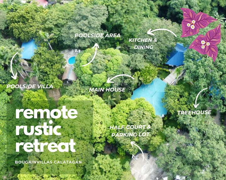 Private Estate: Pool, Bonfire, Pet-friendly (14ha) - Calatagan