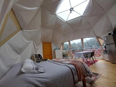 Glamping in the middle of the Hornopirén forest