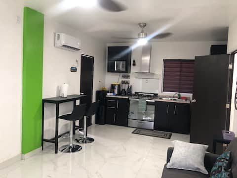 House in private area equipped FACTURAMOs