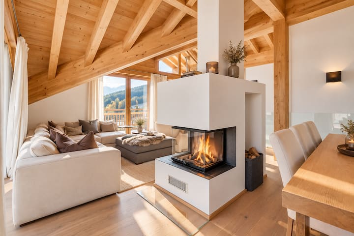 Bergliebe Seefeld | Mountain View & Fireplace