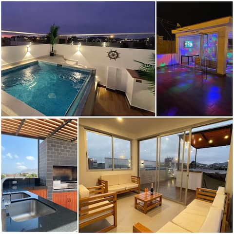 Beach House with Pool, Bar and Karaoke (1)