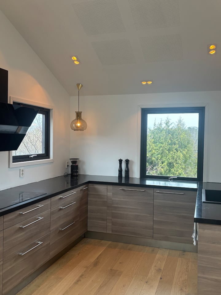 Stor Villa Med Sjøutsikt, Jacuzzi Og Tennisbane - Kristiansand