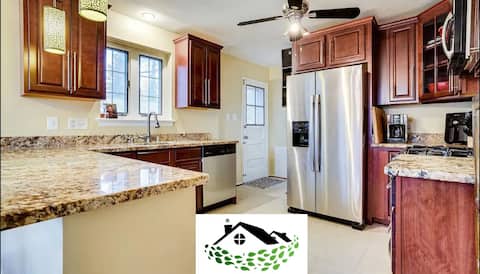 Solar Powered, Quiet Home Near Inova Fairfax