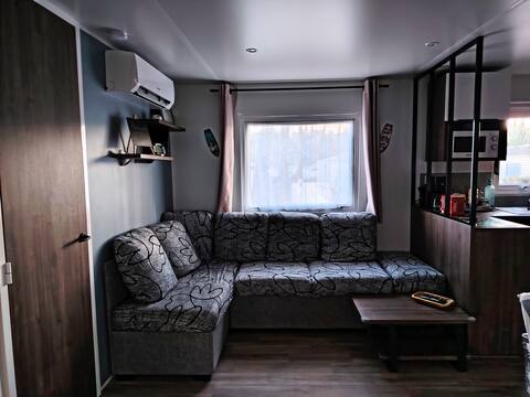 Top Airbnb: Landes Océan Contis Mobile Home à Saint Julien En Born