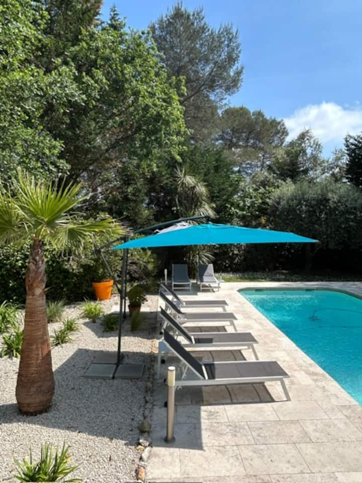Villa Avec Piscine, Climatisée, Max 8 Pers - Antibes
