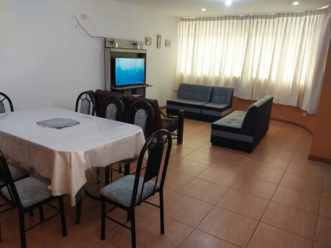 120 m2 apartment with garage