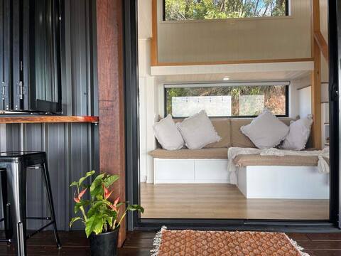 Tiny house, big views.