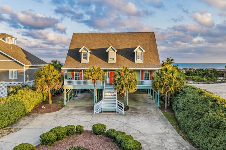 Carothers Castle Oceanfront Villa