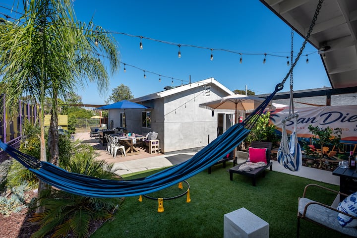 4 Homes In 1: Fam Oasis King Beds Sleep 32, Patios - La Mesa, CA