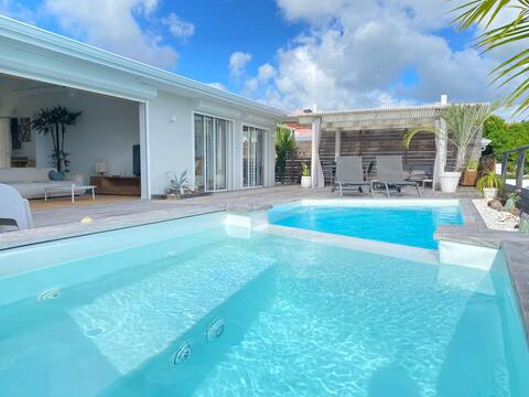 Villa Ti SBH  - Panoramic view 3 min from the beaches