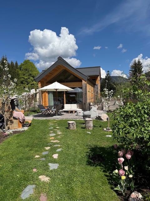 Time out. Nature house. Tiny house.