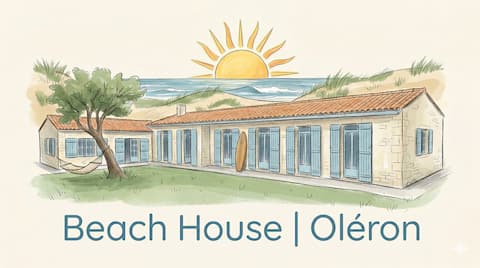 Beach House | Oléron - 300m from the beach (8 bdr)