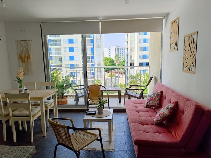 Apto Familiar, Piscinas, Wifi, A/c-club House. - Girardot