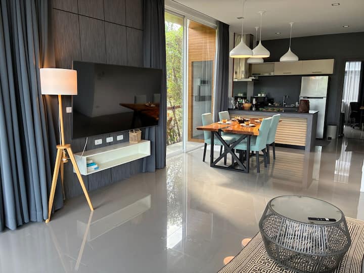 7 Min To The Beach - 2 Bed Shared Pool & Gym/gated - Koh Samui