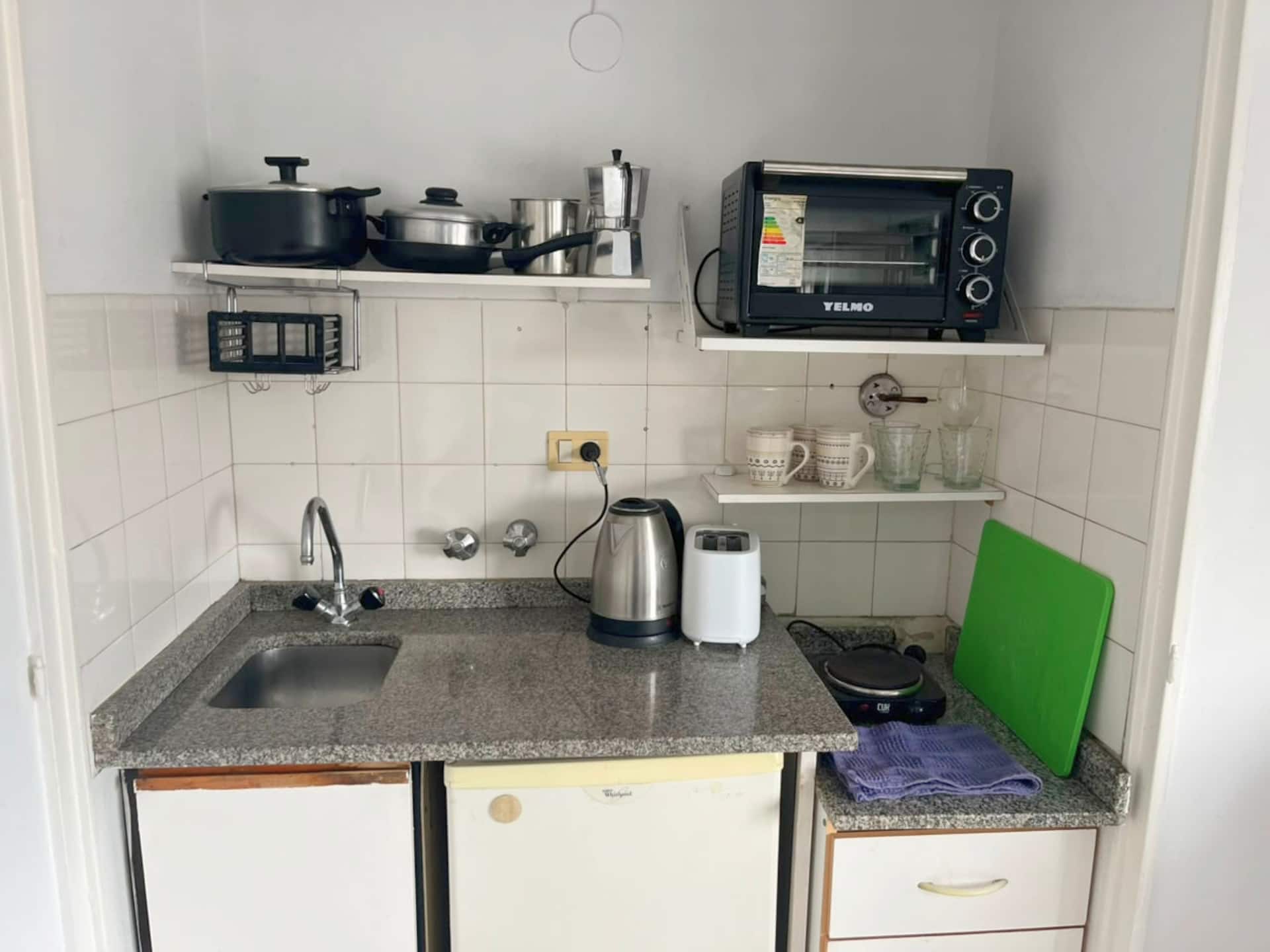 Bright studio for 2 in Recoleta