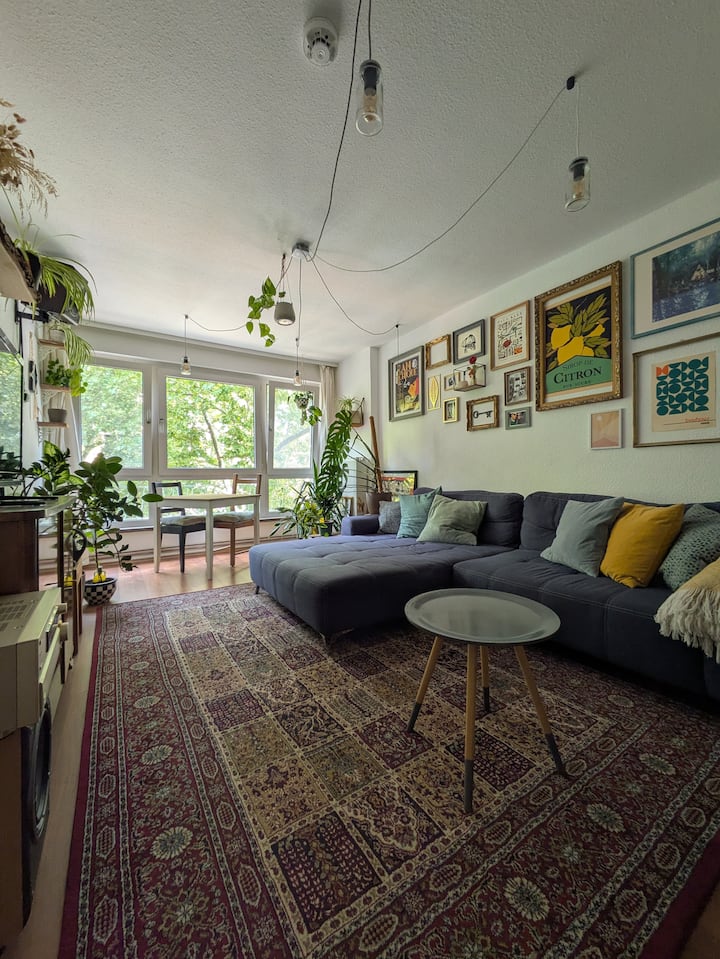 2-zimmer Wohnung, 2 Balkone - Mainz
