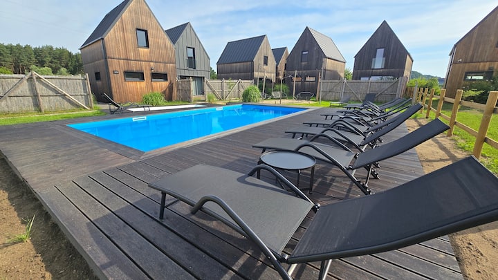 Rusinowo Beach Comfortable, year-round cottages 001