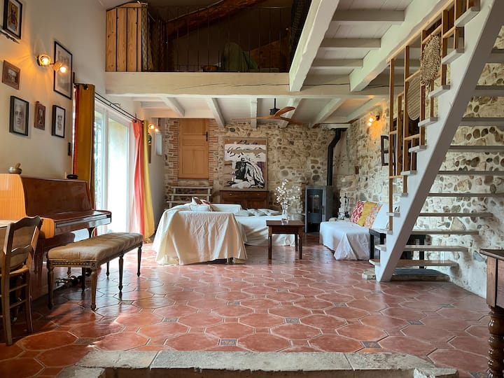 Gîte Olivier Avec Piscine Sud Ardèche 6/8 Pers - Pont-Saint-Esprit